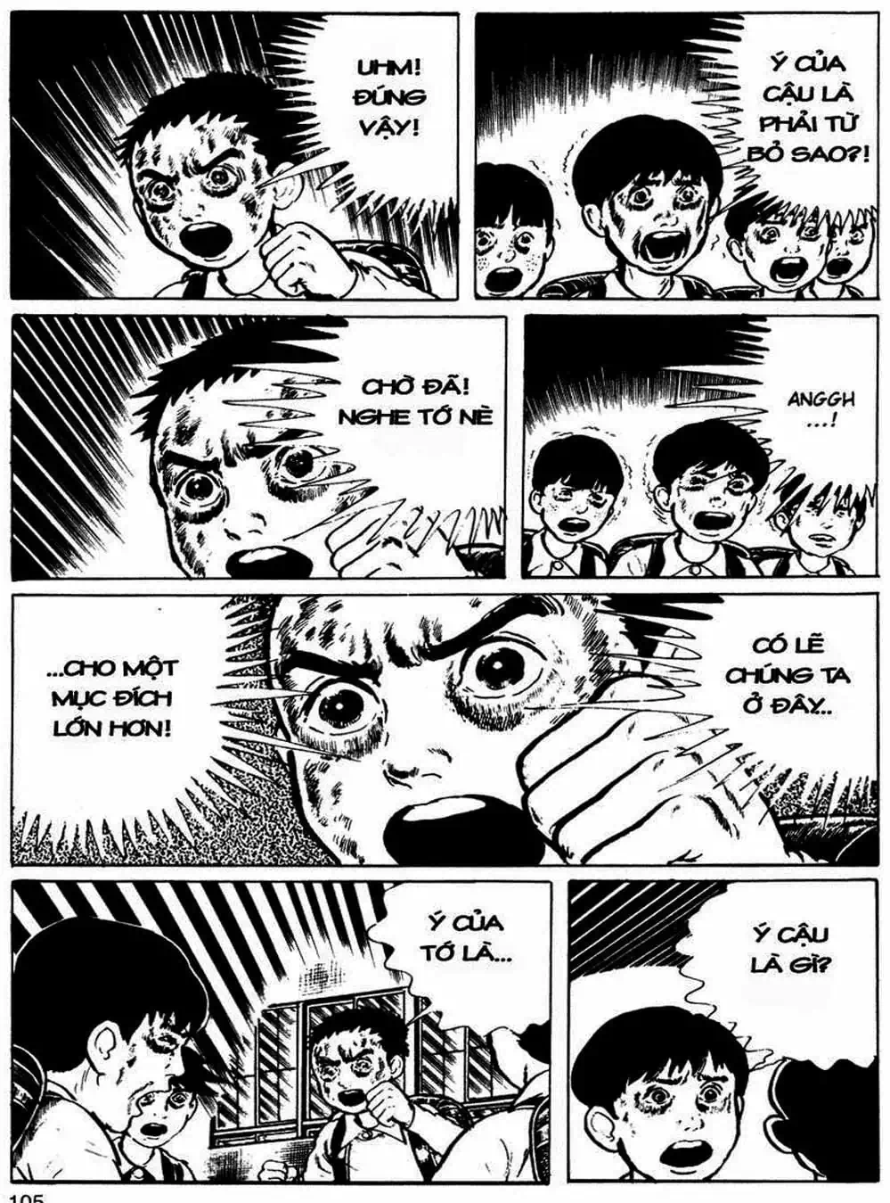 Truyện Tranh Lớp Học Phiêu Lưu - Drifting Classroom trang 5