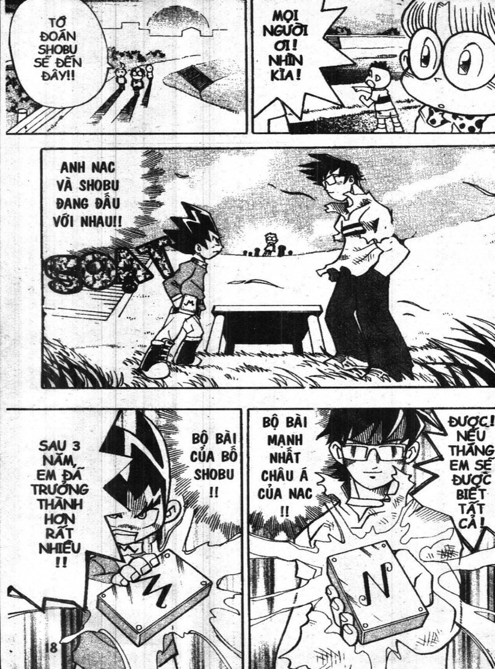 Truyện Tranh Vua Bài Ma Thuật - Duel Masters trang 4