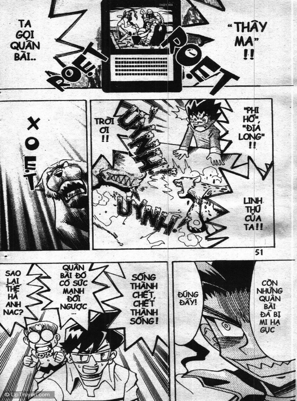 Truyện Tranh Vua Bài Ma Thuật - Duel Masters trang 4