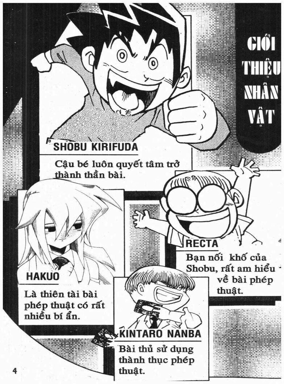 Truyện Tranh Vua Bài Ma Thuật - Duel Masters trang 4