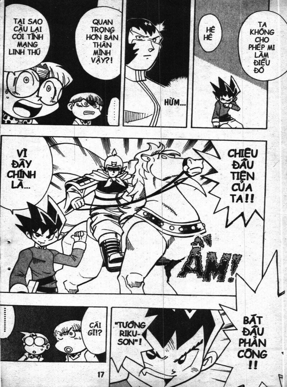 Truyện Tranh Vua Bài Ma Thuật - Duel Masters trang 4