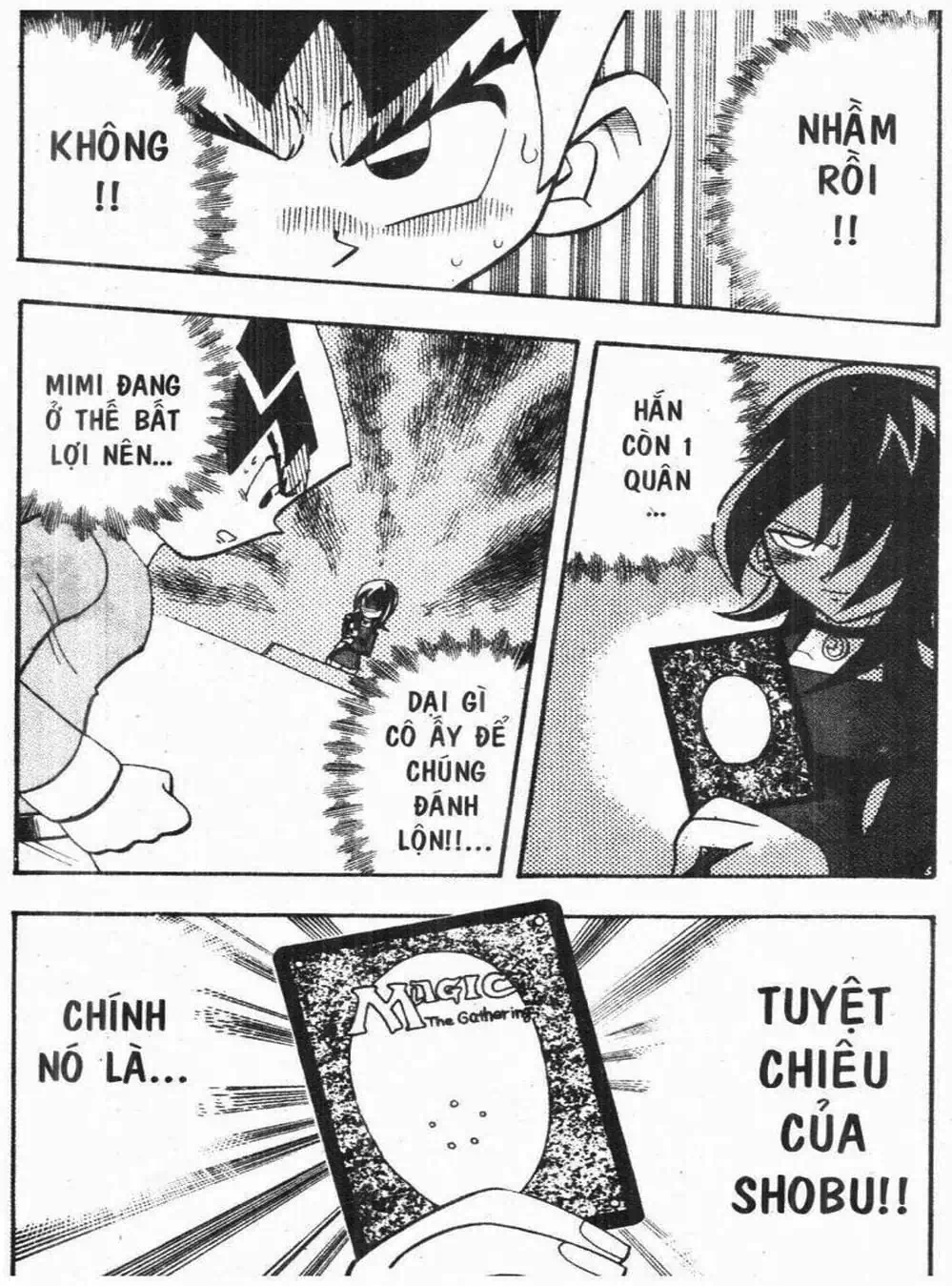 Truyện Tranh Vua Bài Ma Thuật - Duel Masters trang 4