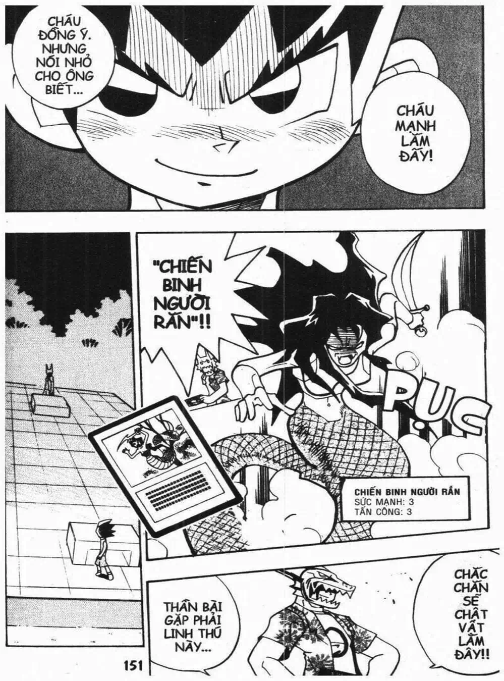 Truyện Tranh Vua Bài Ma Thuật - Duel Masters trang 4