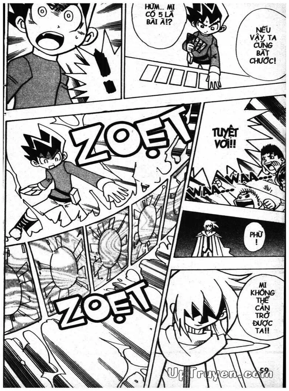 Truyện Tranh Vua Bài Ma Thuật - Duel Masters trang 4