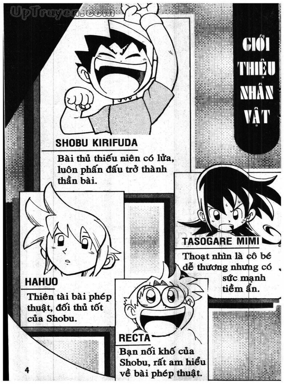 Truyện Tranh Vua Bài Ma Thuật - Duel Masters trang 4