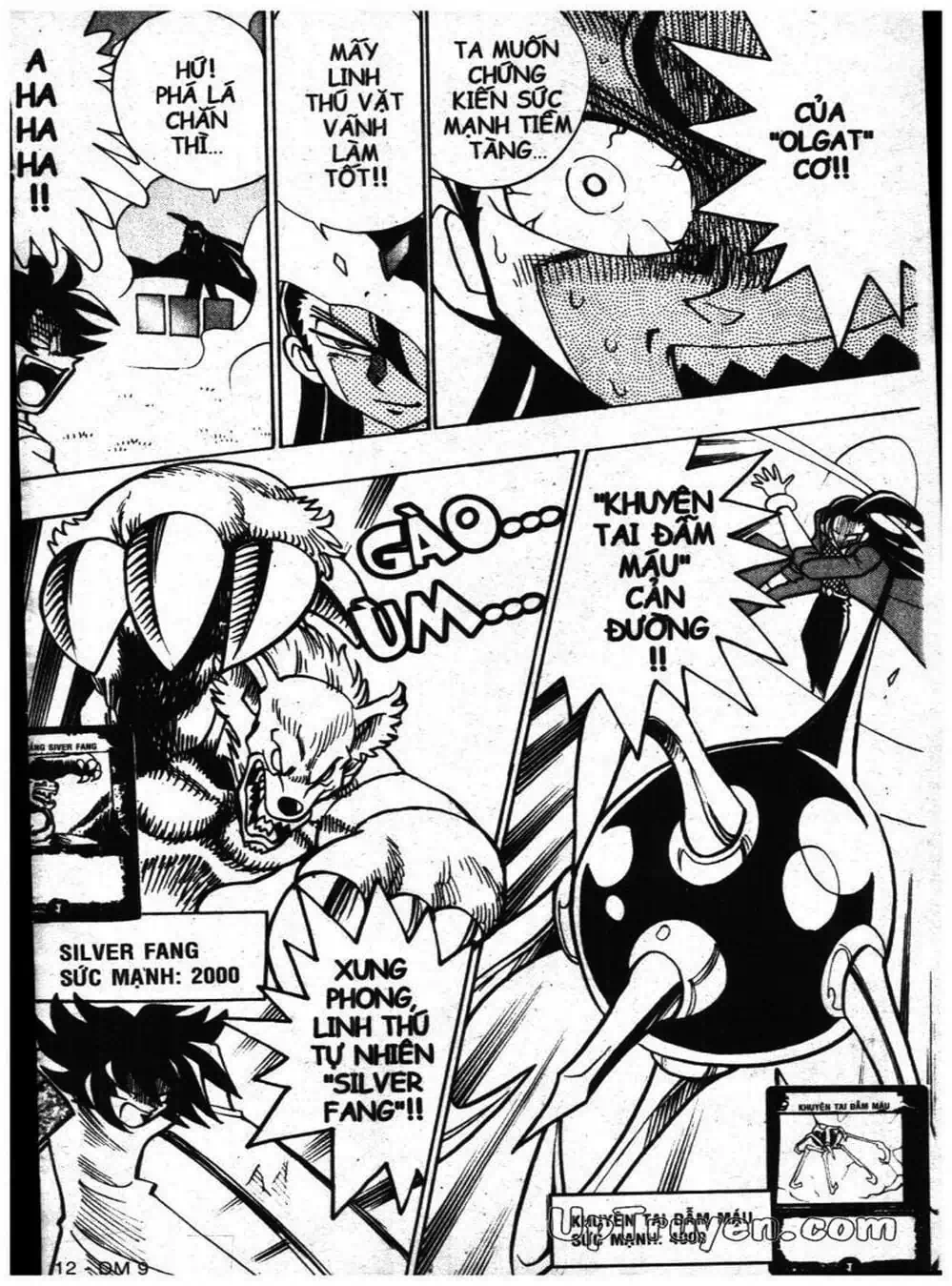 Truyện Tranh Vua Bài Ma Thuật - Duel Masters trang 4