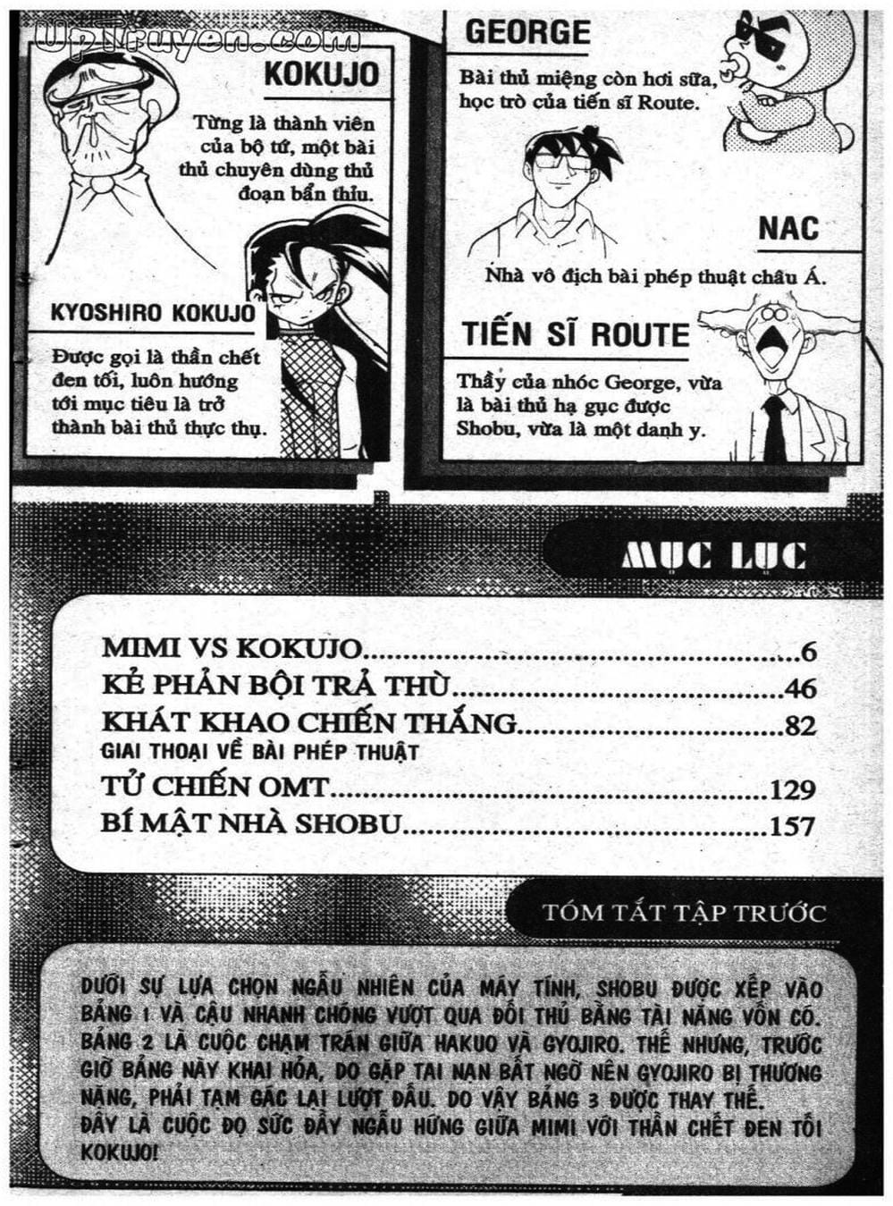 Truyện Tranh Vua Bài Ma Thuật - Duel Masters trang 4