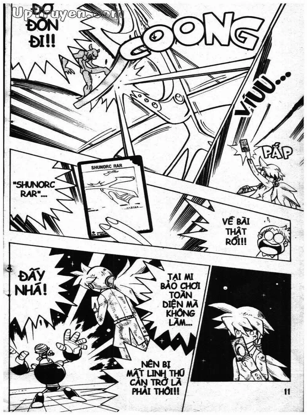 Truyện Tranh Vua Bài Ma Thuật - Duel Masters trang 4