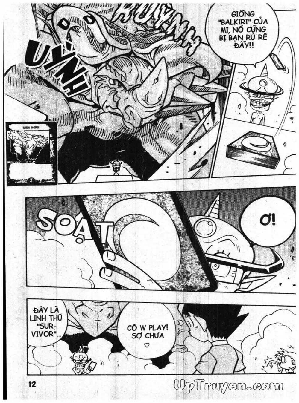 Truyện Tranh Vua Bài Ma Thuật - Duel Masters trang 4