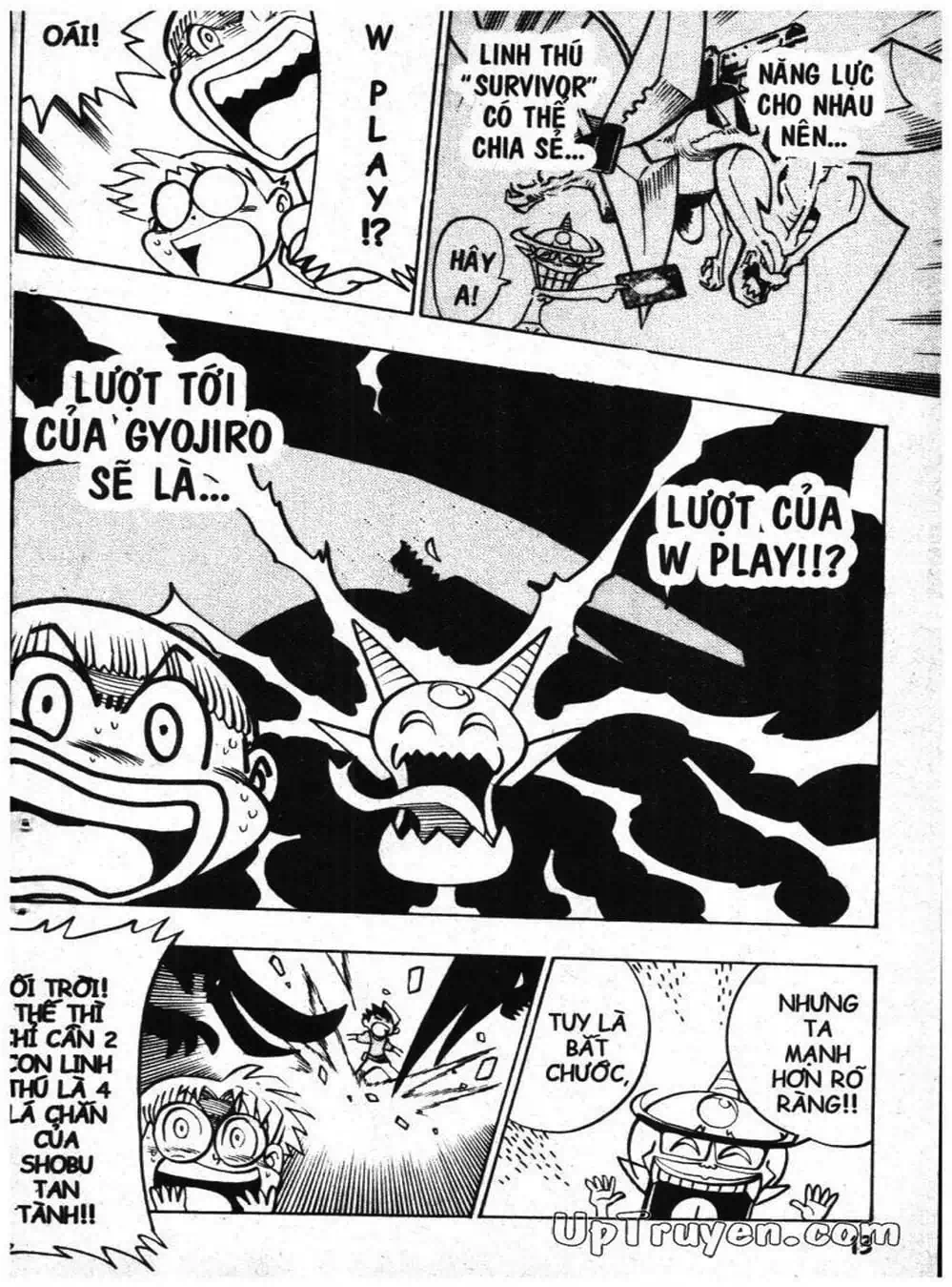 Truyện Tranh Vua Bài Ma Thuật - Duel Masters trang 4