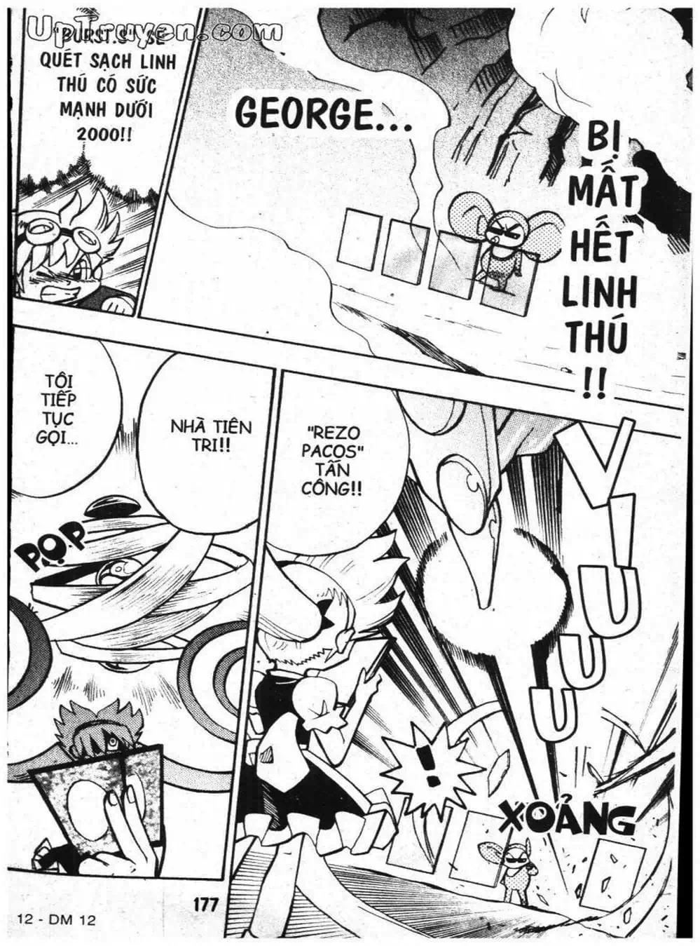 Truyện Tranh Vua Bài Ma Thuật - Duel Masters trang 4