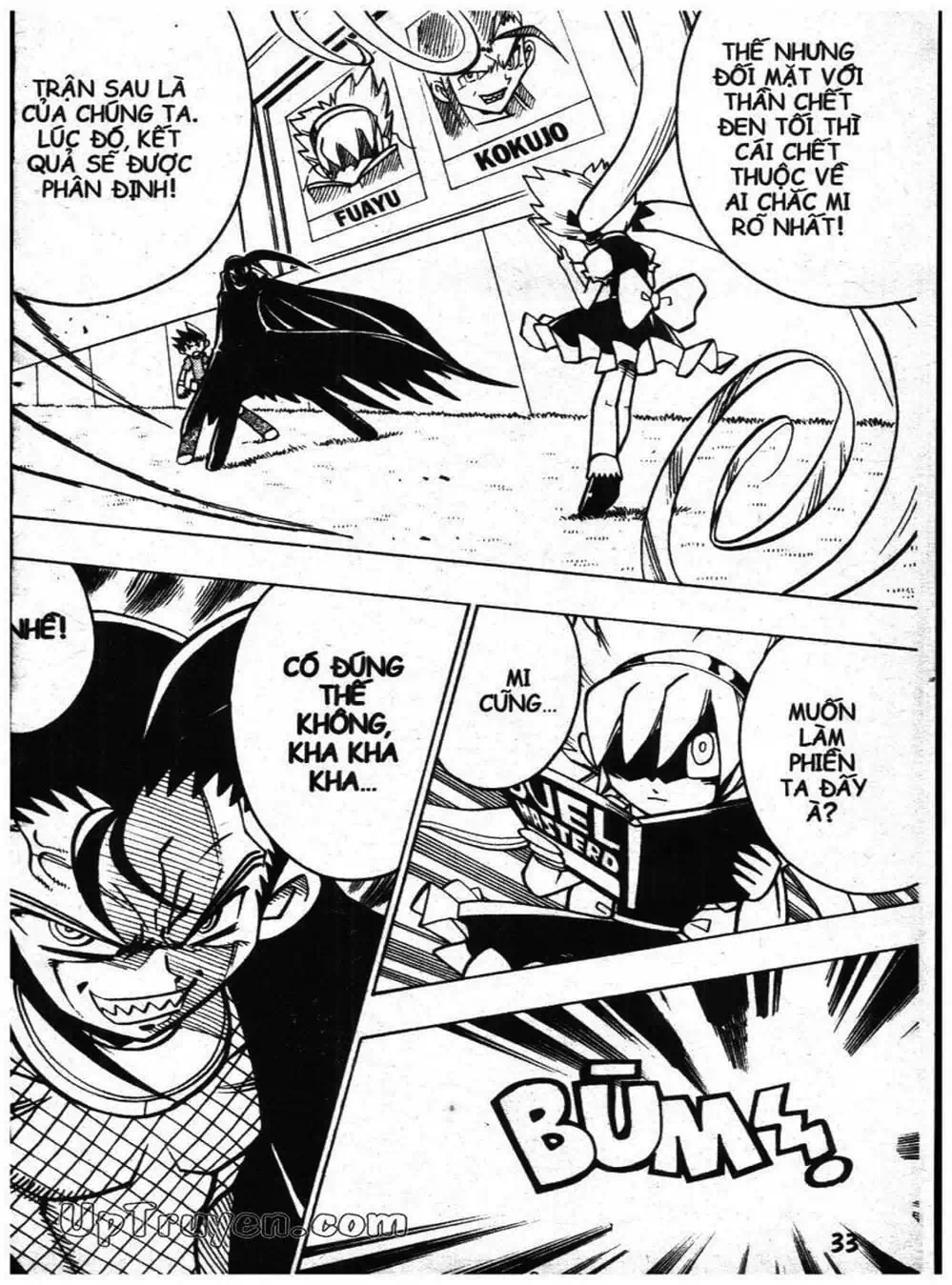 Truyện Tranh Vua Bài Ma Thuật - Duel Masters trang 4