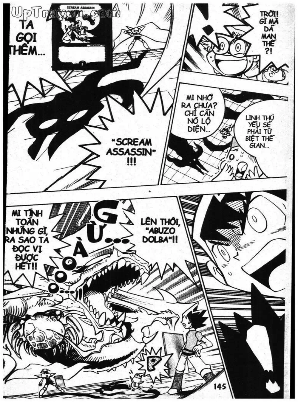 Truyện Tranh Vua Bài Ma Thuật - Duel Masters trang 4