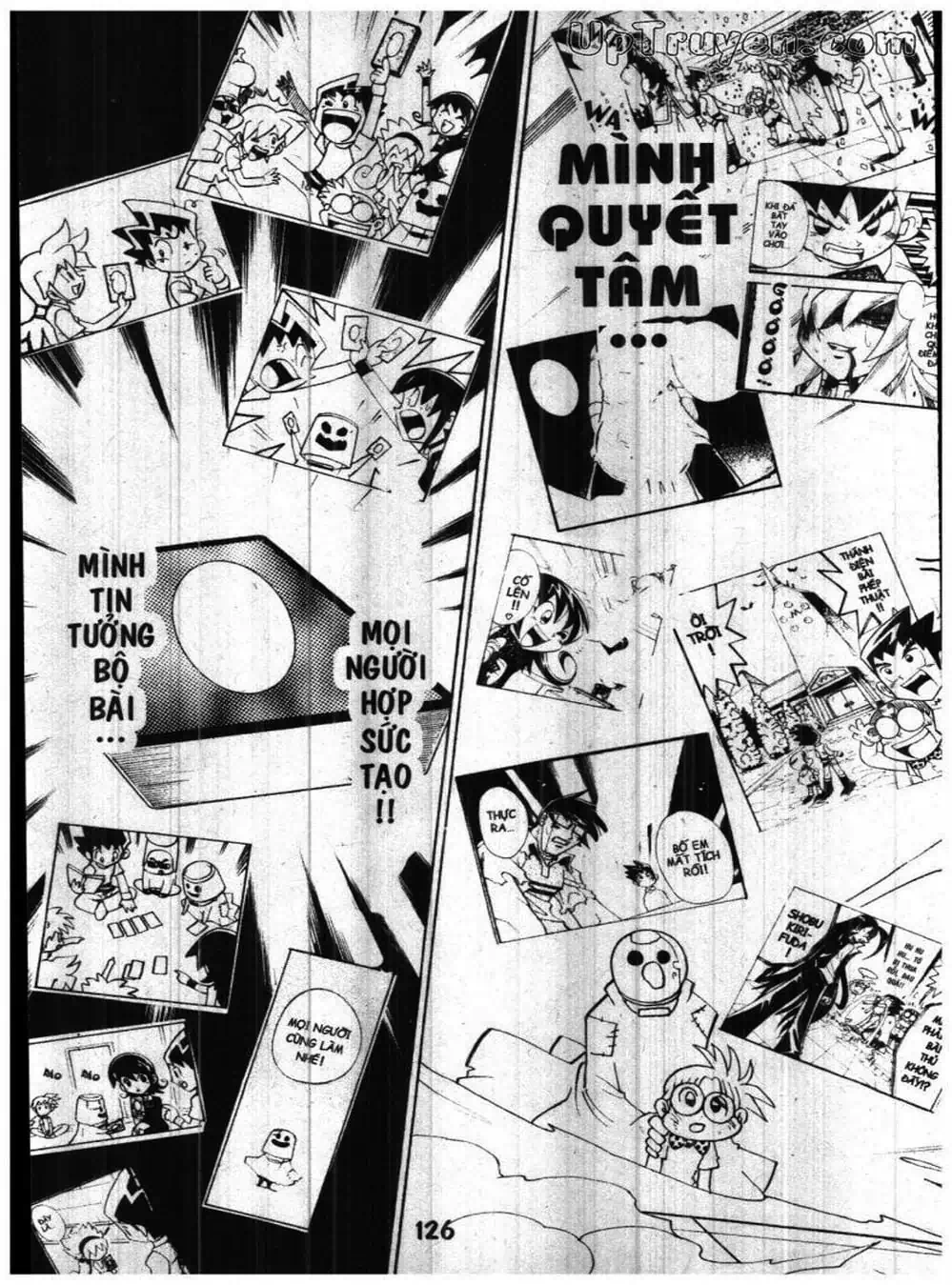 Truyện Tranh Vua Bài Ma Thuật - Duel Masters trang 4