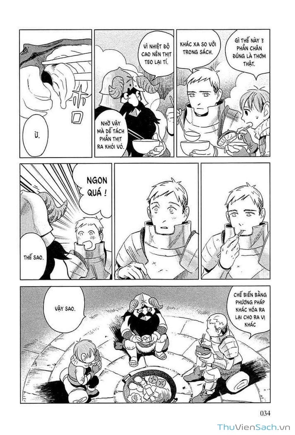 Truyện Tranh Mỹ Vị Hầm Ngục - Dungeon Meshi trang 4
