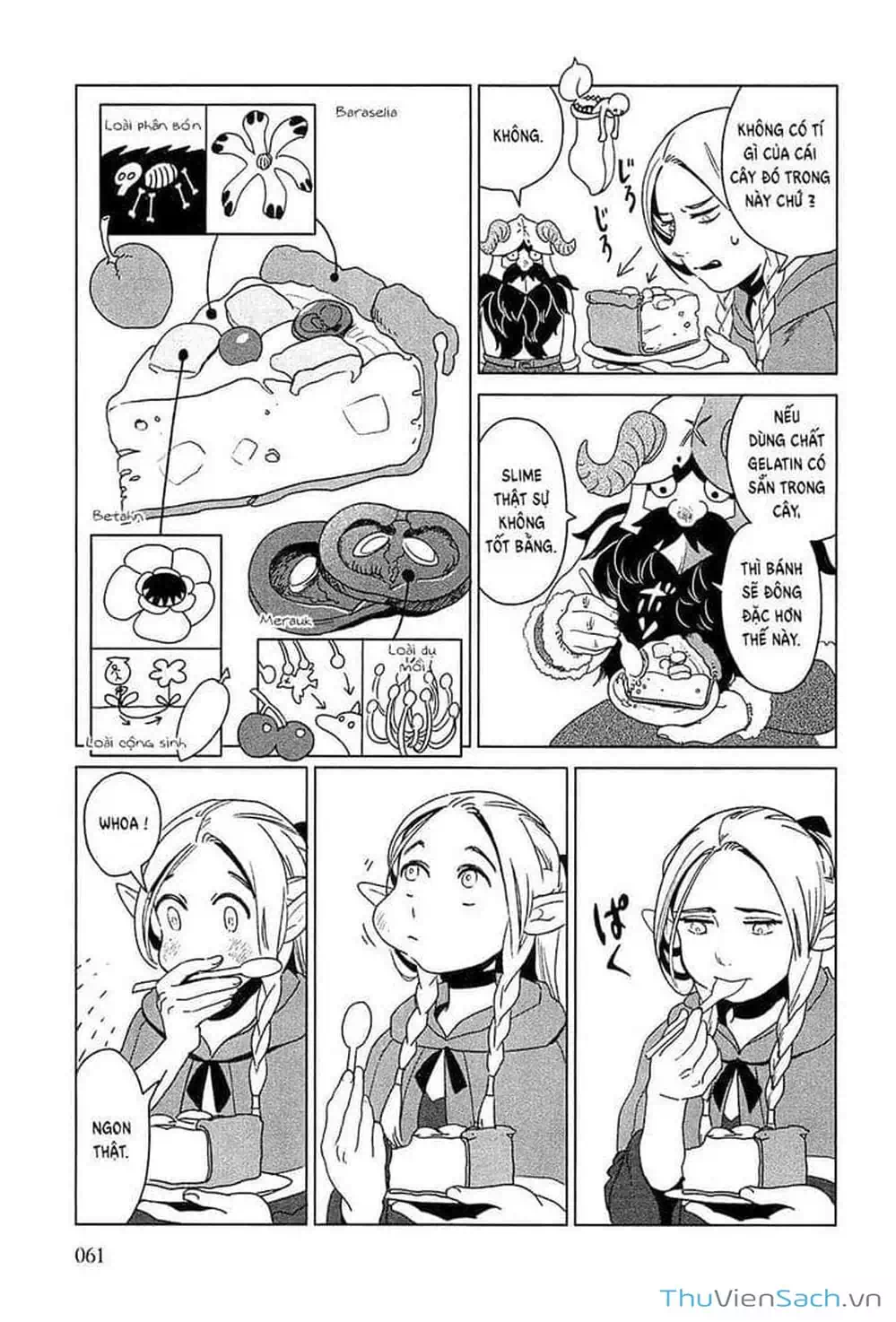 Truyện Tranh Mỹ Vị Hầm Ngục - Dungeon Meshi trang 4