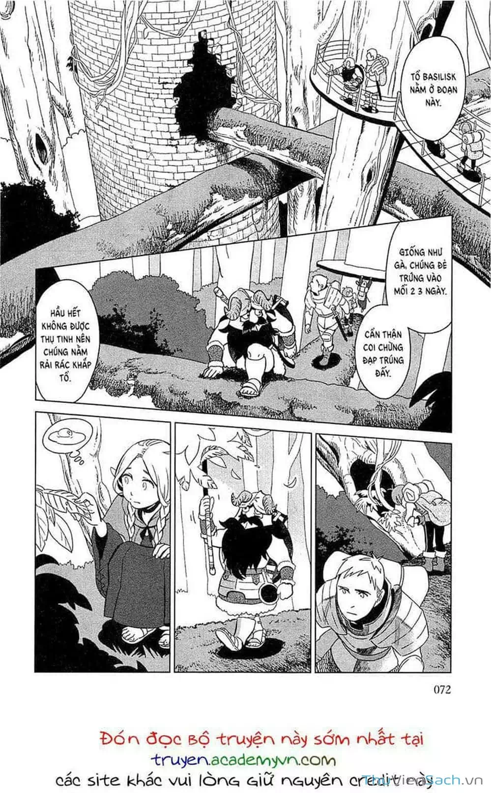 Truyện Tranh Mỹ Vị Hầm Ngục - Dungeon Meshi trang 4