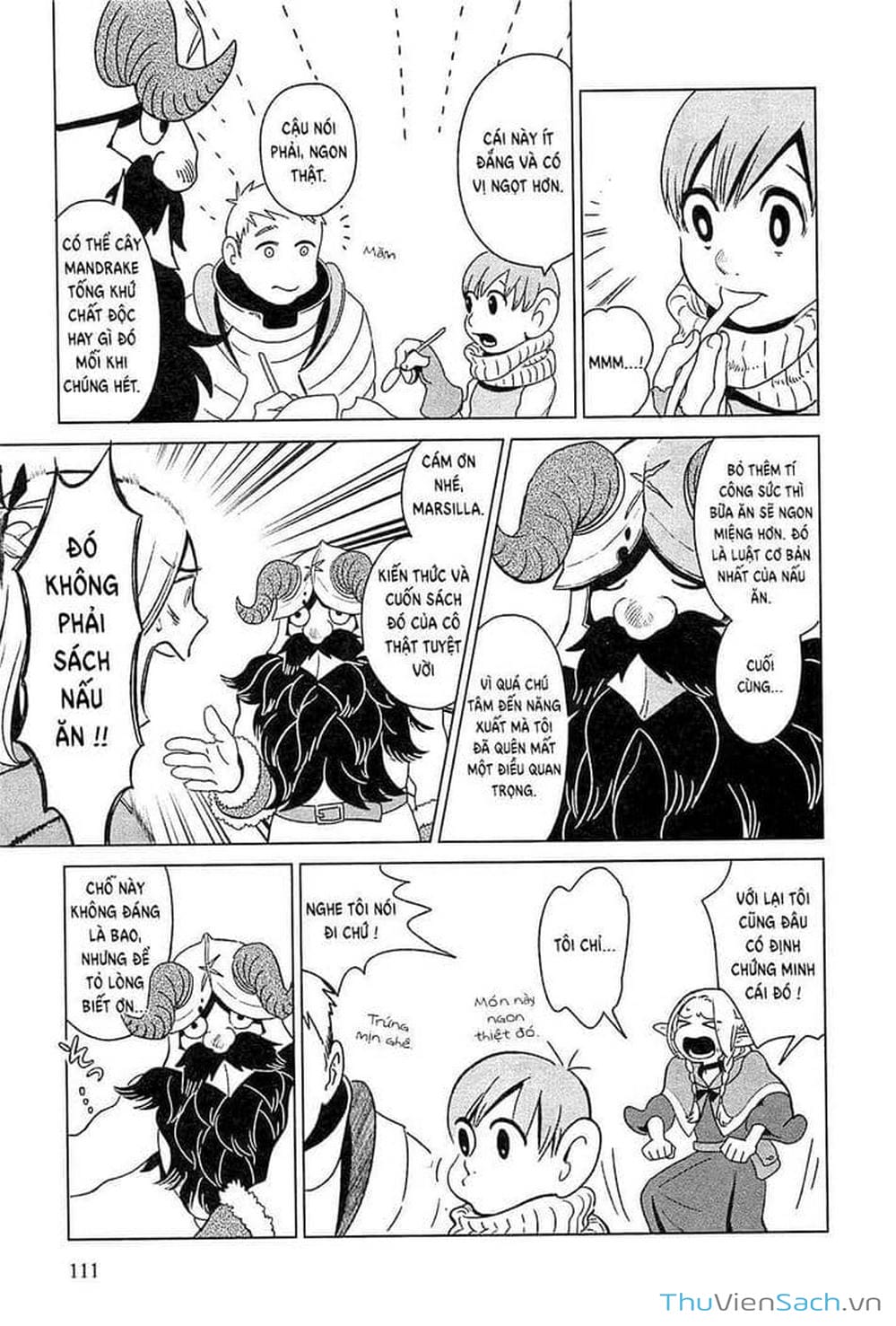 Truyện Tranh Mỹ Vị Hầm Ngục - Dungeon Meshi trang 4