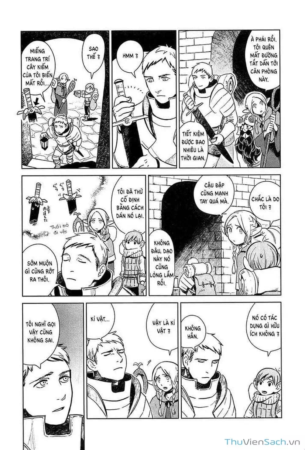 Truyện Tranh Mỹ Vị Hầm Ngục - Dungeon Meshi trang 4