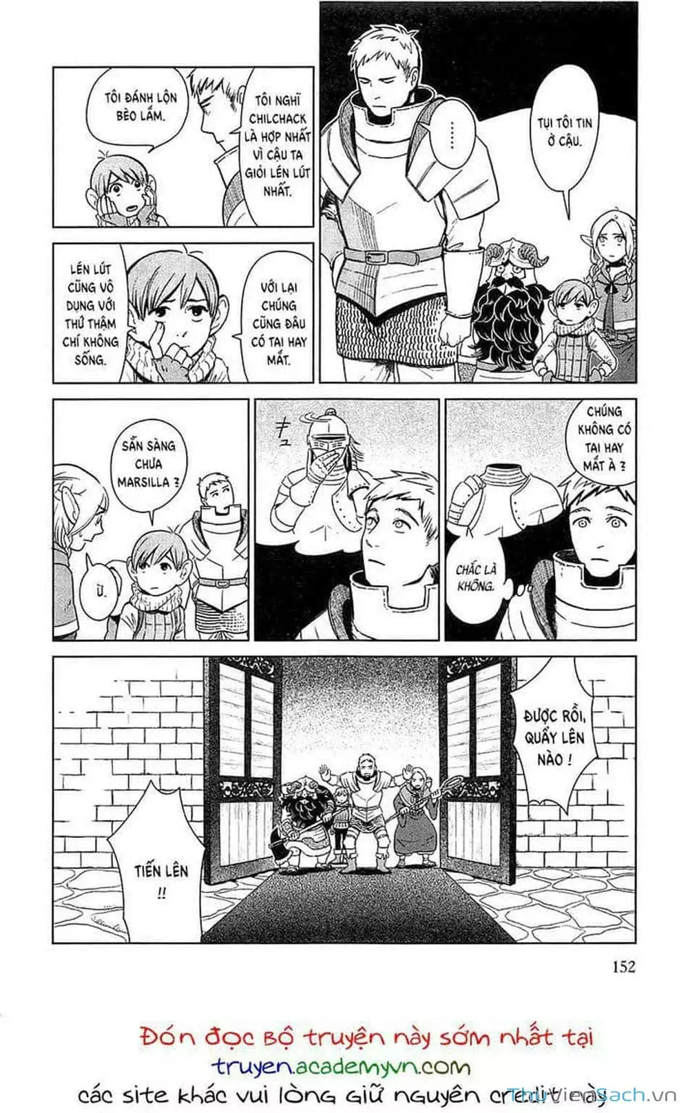 Truyện Tranh Mỹ Vị Hầm Ngục - Dungeon Meshi trang 4