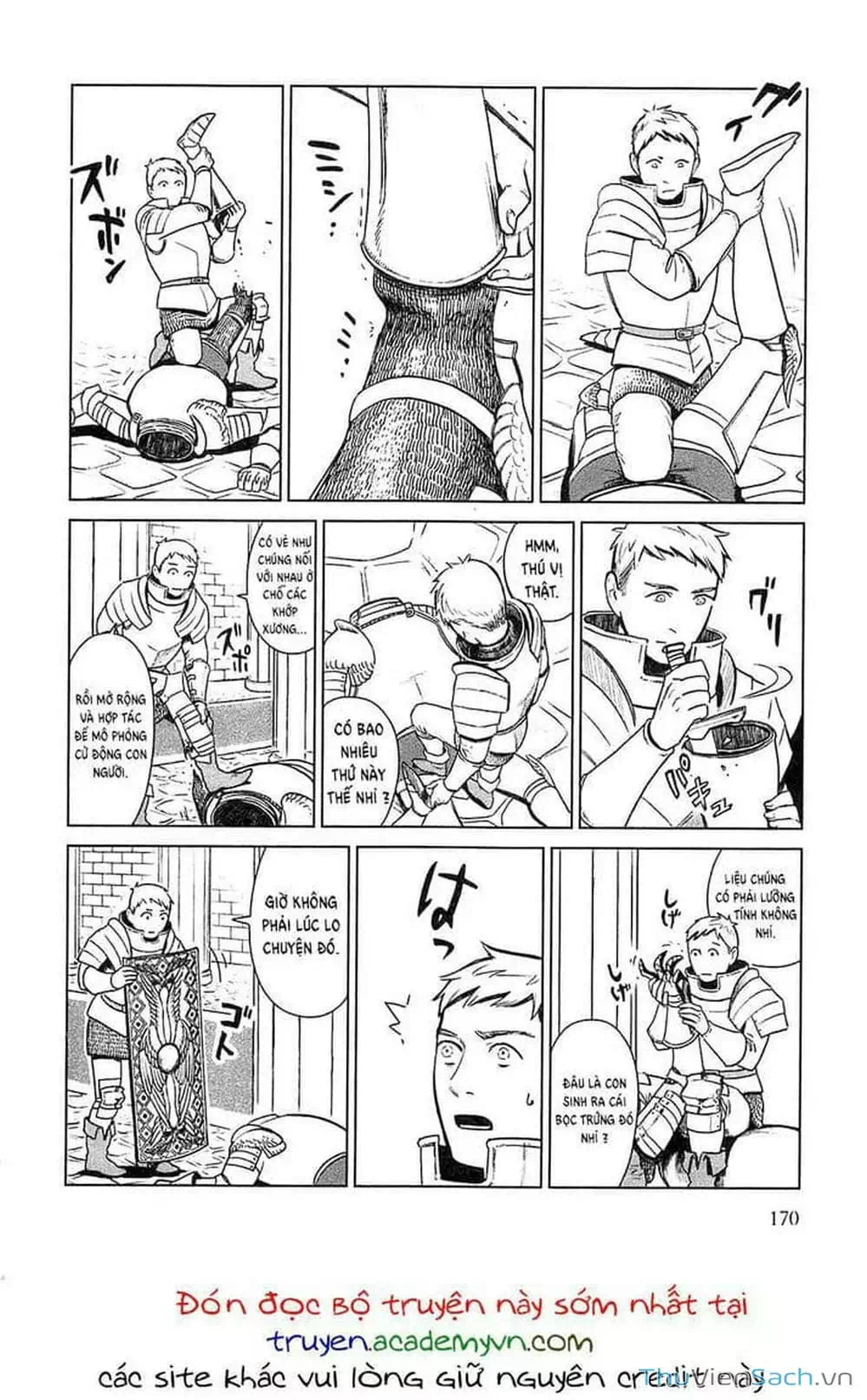 Truyện Tranh Mỹ Vị Hầm Ngục - Dungeon Meshi trang 4