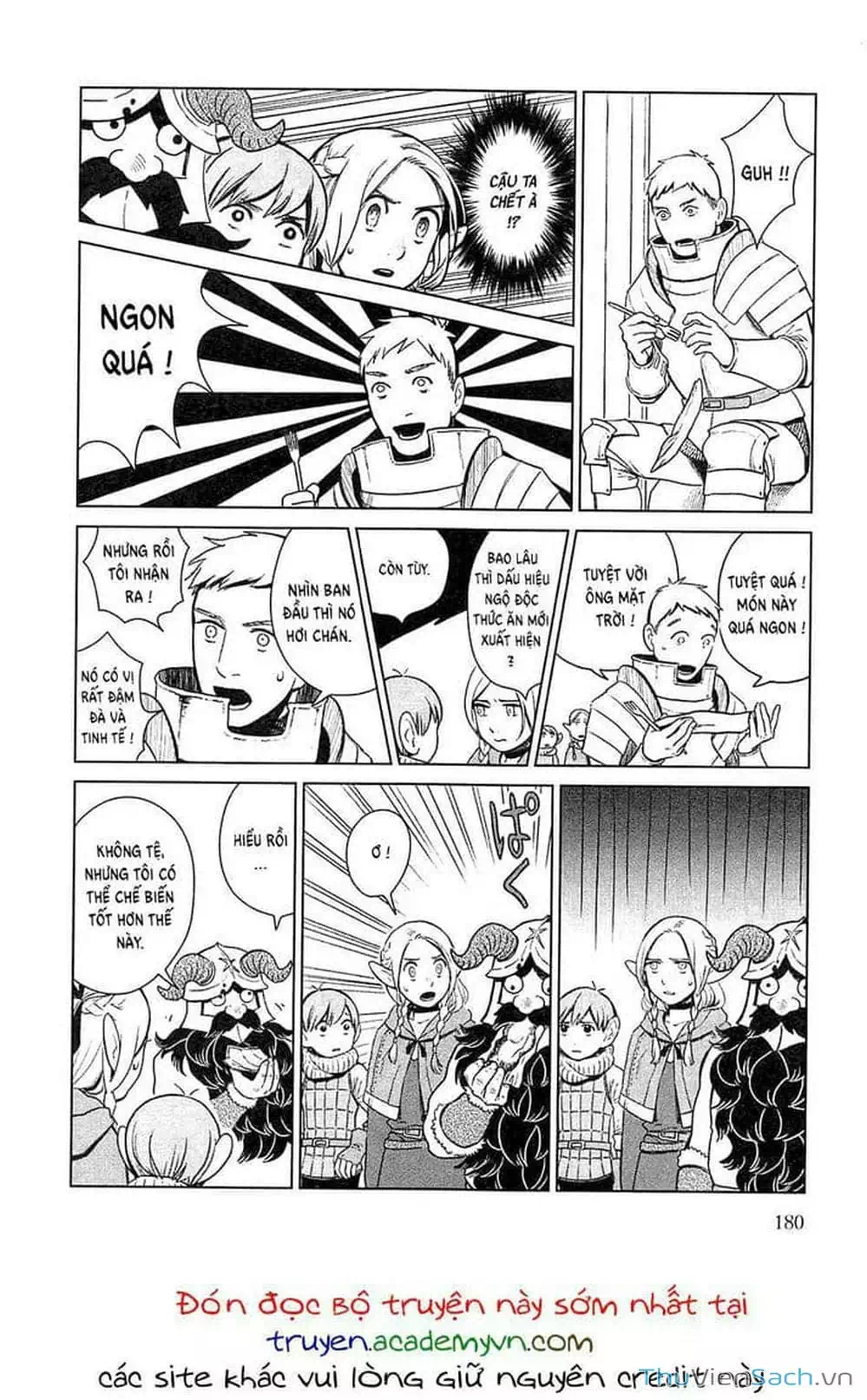 Truyện Tranh Mỹ Vị Hầm Ngục - Dungeon Meshi trang 4