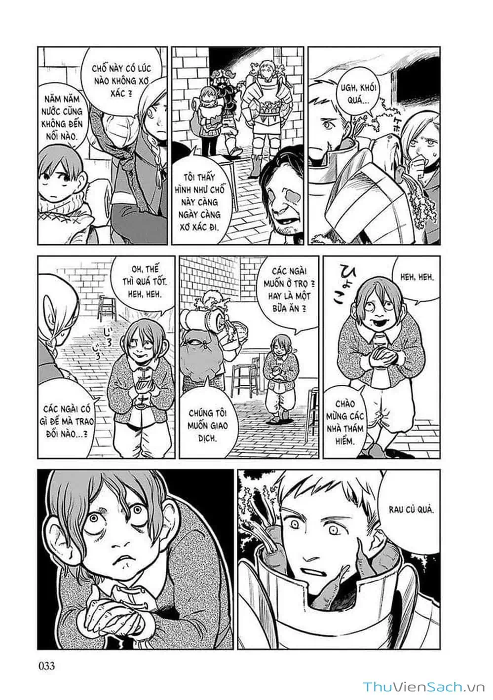Truyện Tranh Mỹ Vị Hầm Ngục - Dungeon Meshi trang 4