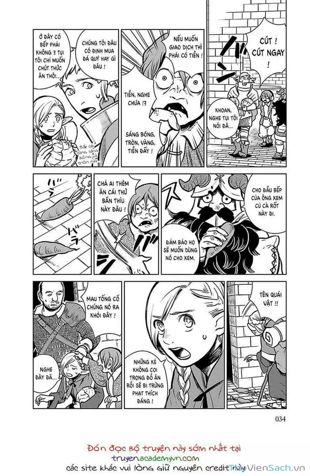 Truyện Tranh Mỹ Vị Hầm Ngục - Dungeon Meshi trang 4