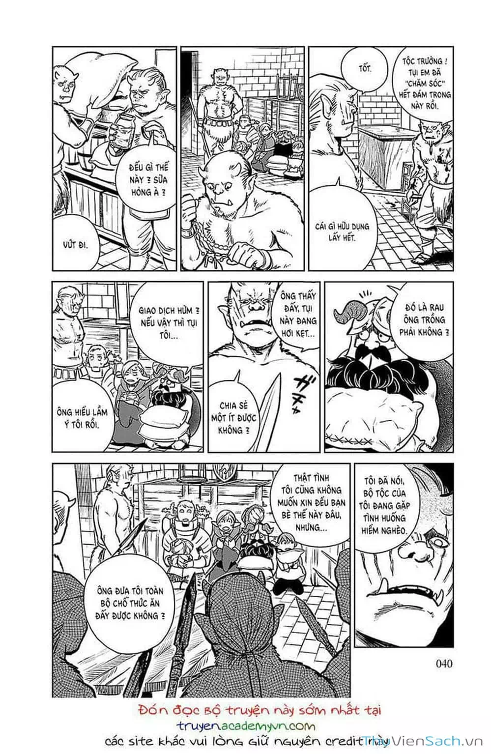 Truyện Tranh Mỹ Vị Hầm Ngục - Dungeon Meshi trang 4