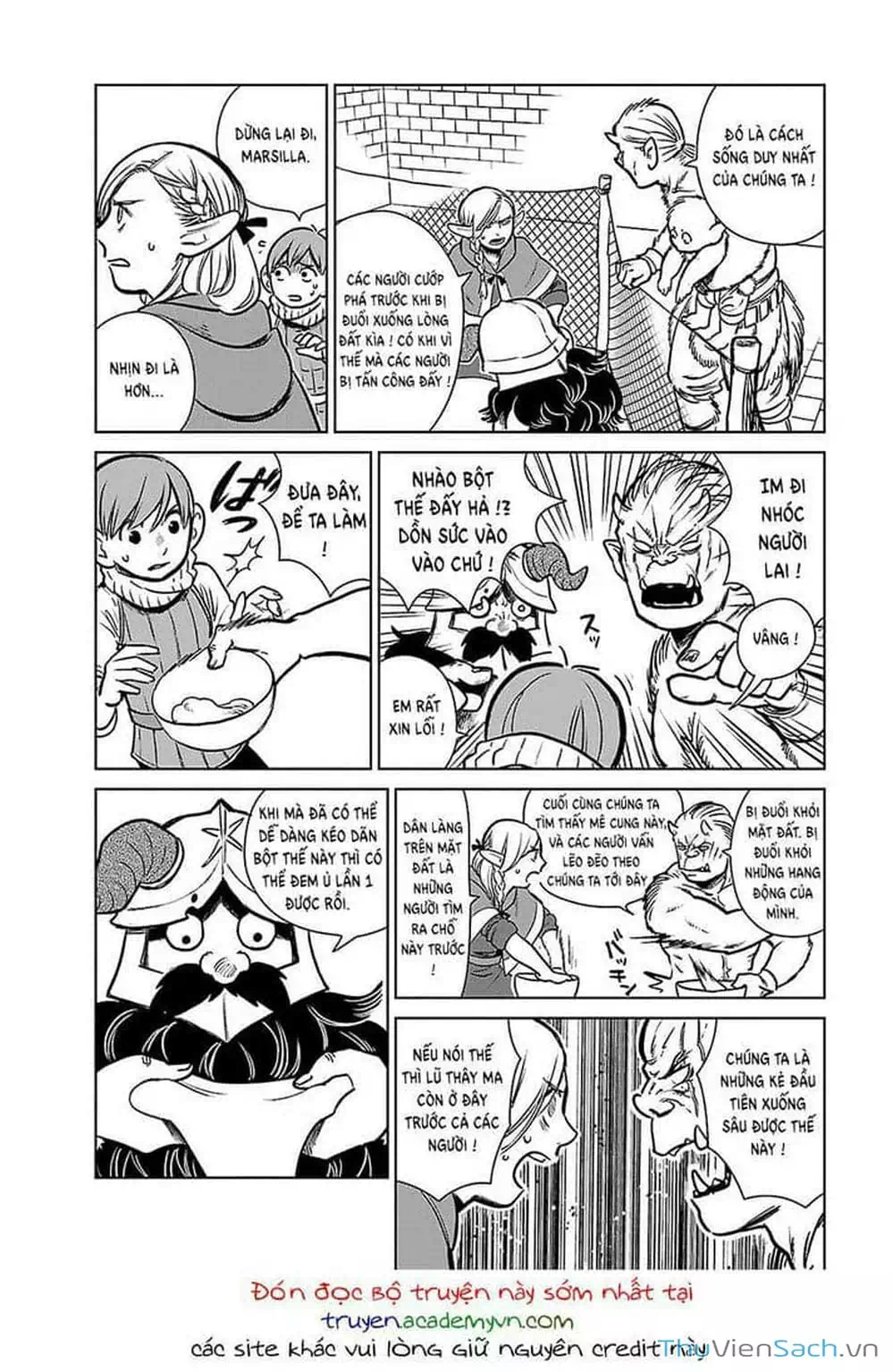 Truyện Tranh Mỹ Vị Hầm Ngục - Dungeon Meshi trang 4