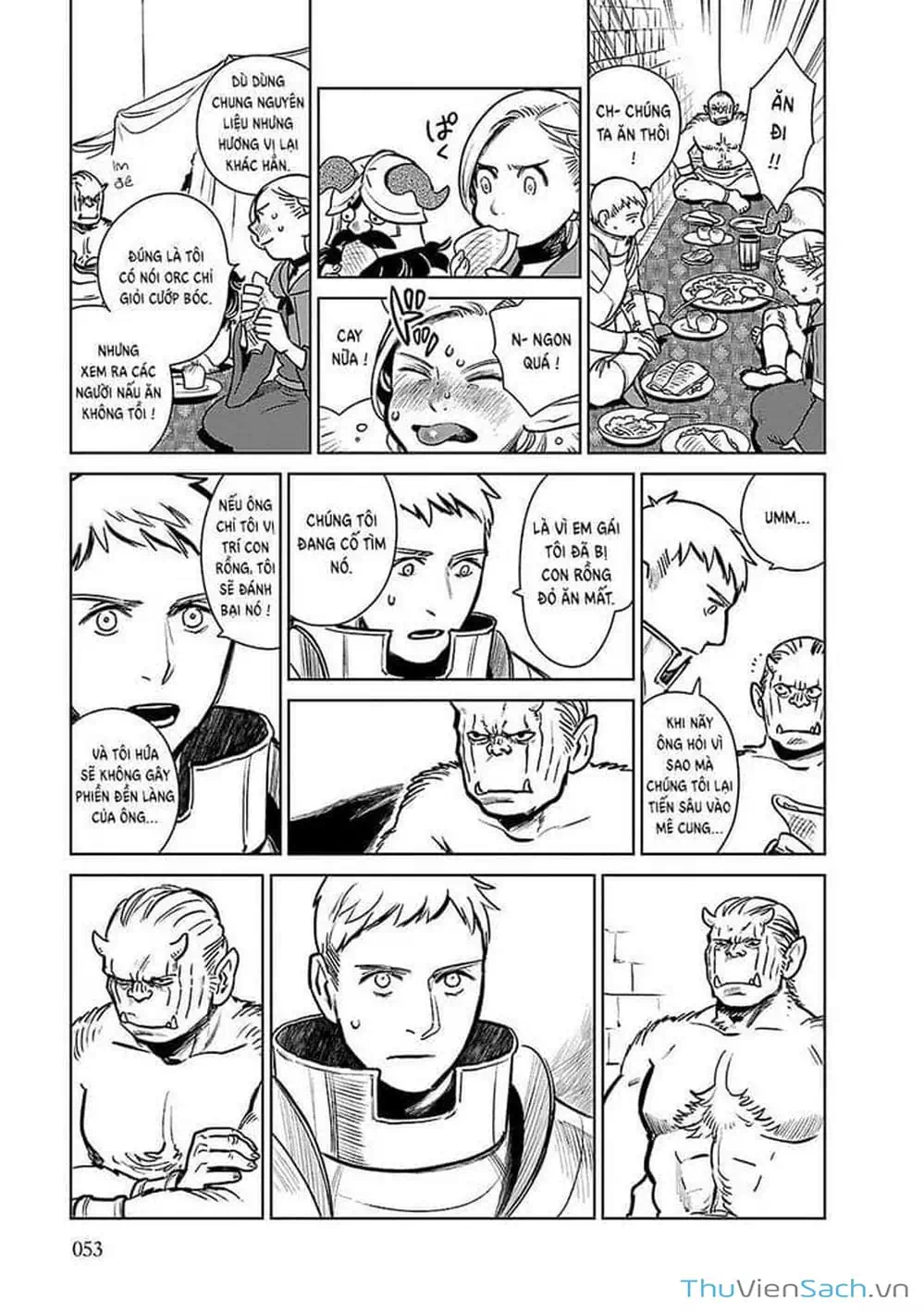 Truyện Tranh Mỹ Vị Hầm Ngục - Dungeon Meshi trang 4