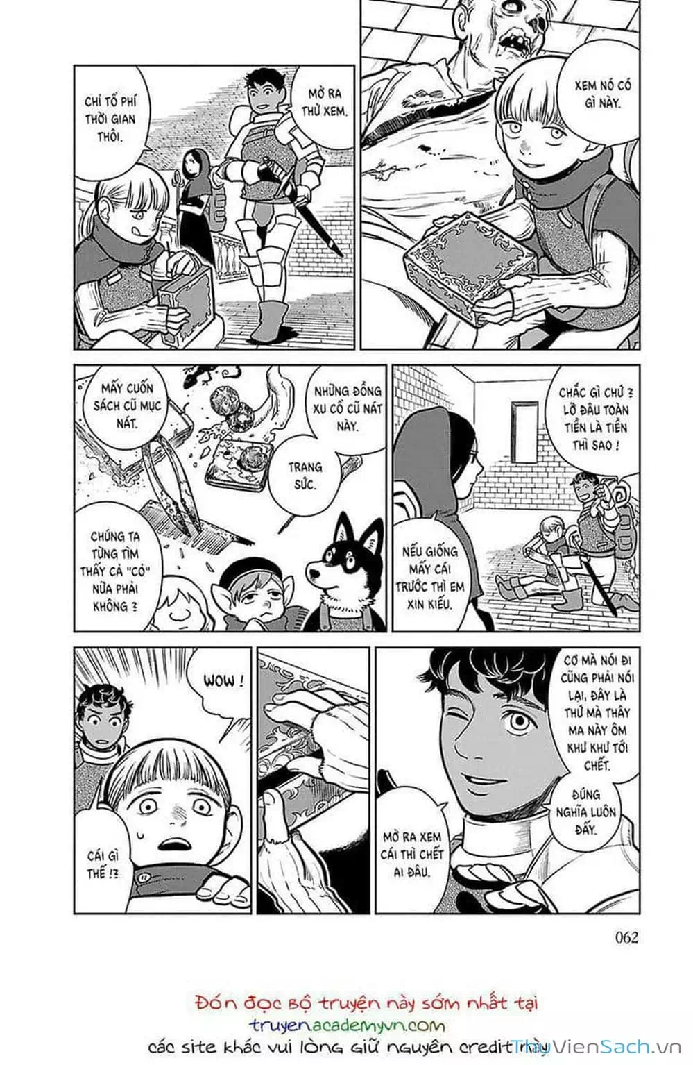 Truyện Tranh Mỹ Vị Hầm Ngục - Dungeon Meshi trang 4