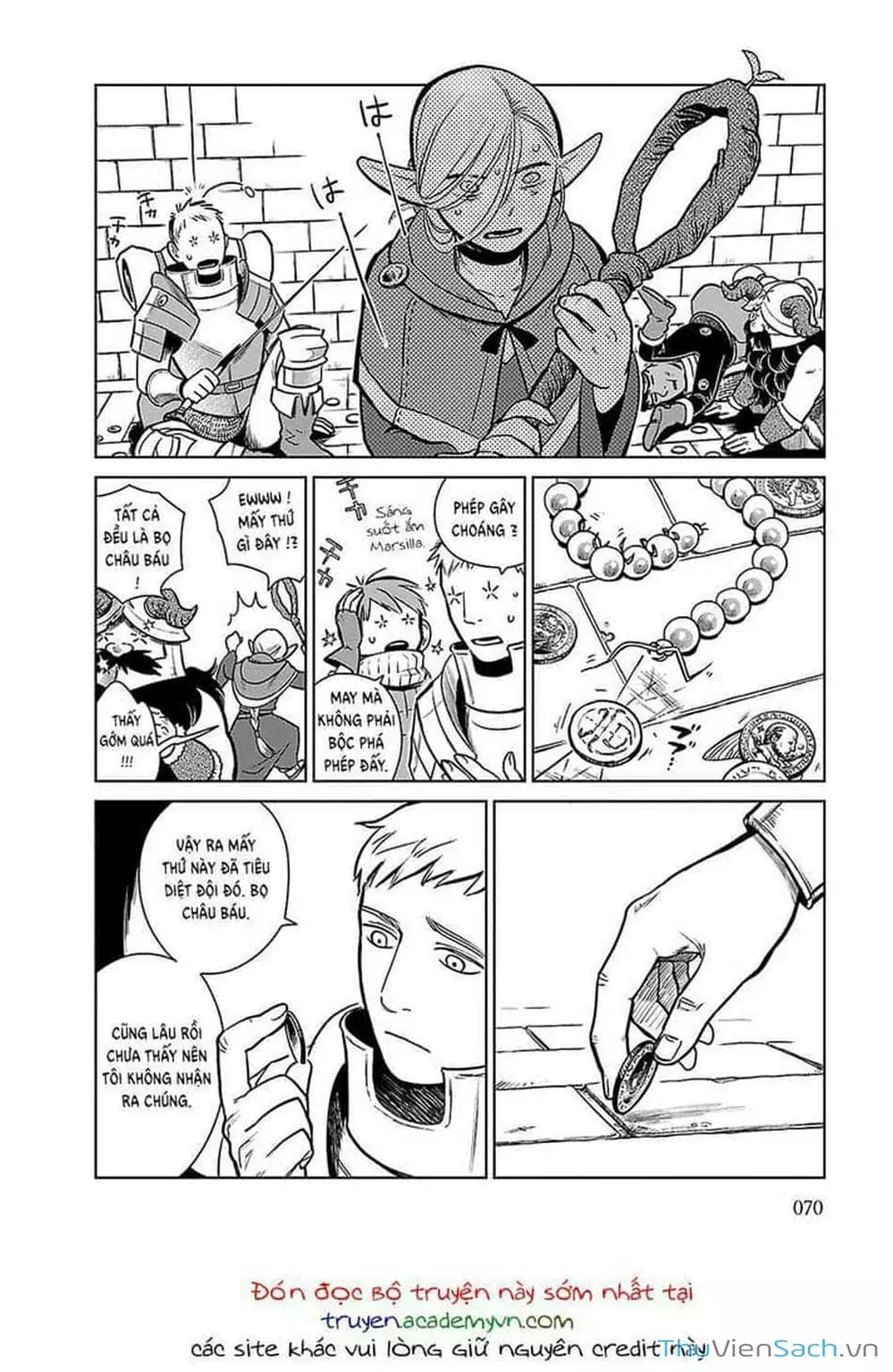 Truyện Tranh Mỹ Vị Hầm Ngục - Dungeon Meshi trang 4