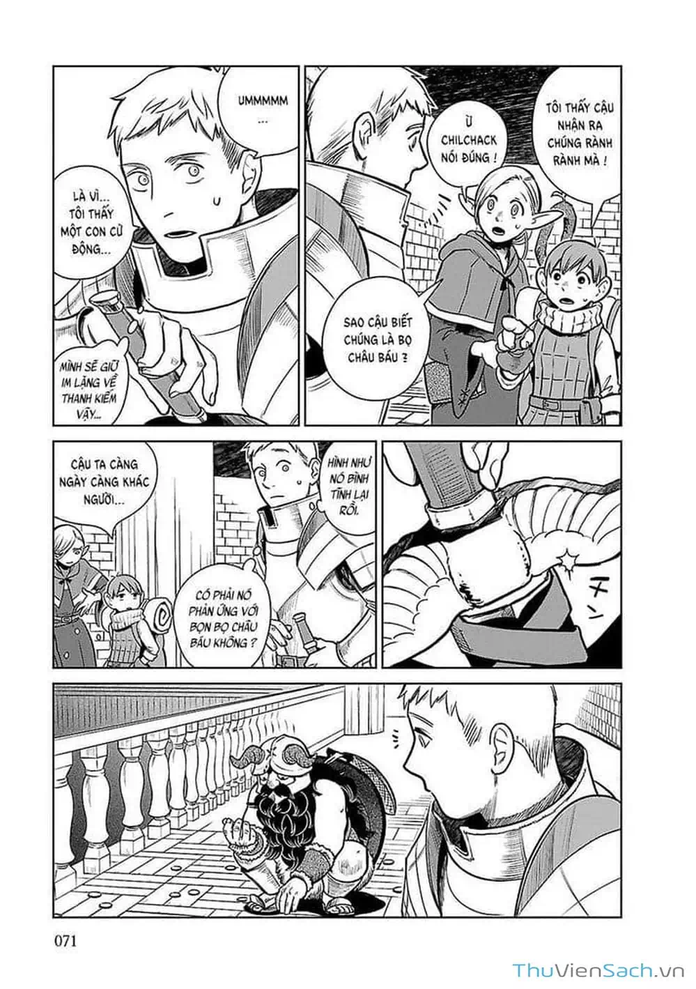 Truyện Tranh Mỹ Vị Hầm Ngục - Dungeon Meshi trang 4