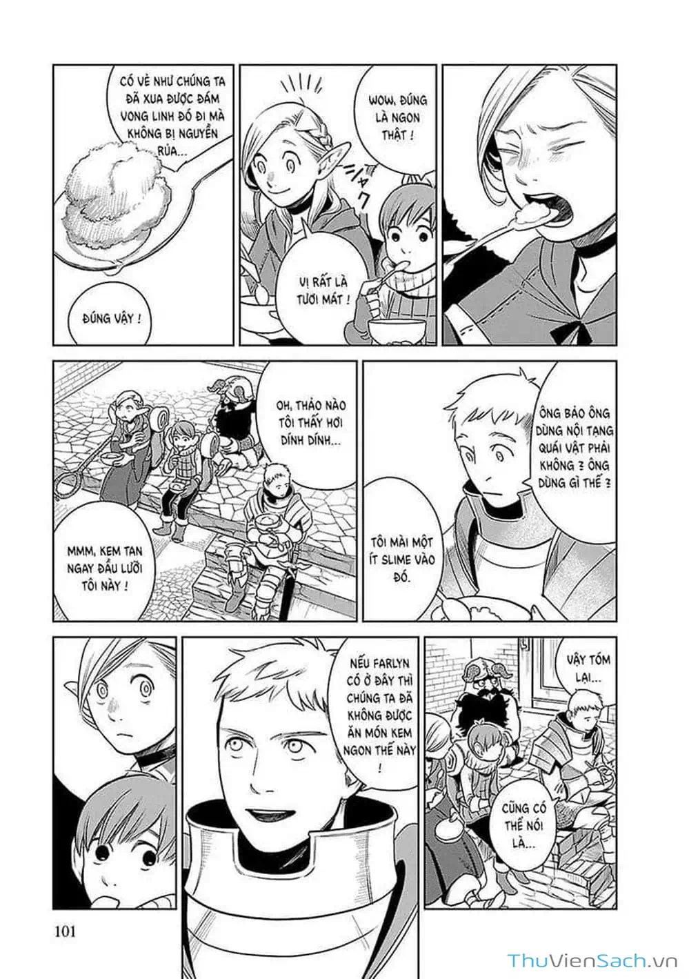 Truyện Tranh Mỹ Vị Hầm Ngục - Dungeon Meshi trang 4