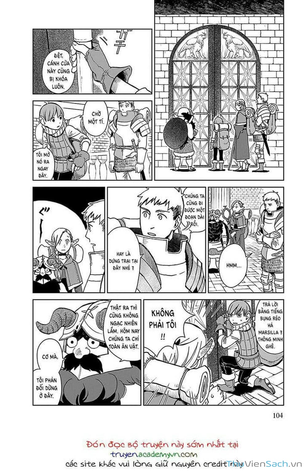 Truyện Tranh Mỹ Vị Hầm Ngục - Dungeon Meshi trang 298