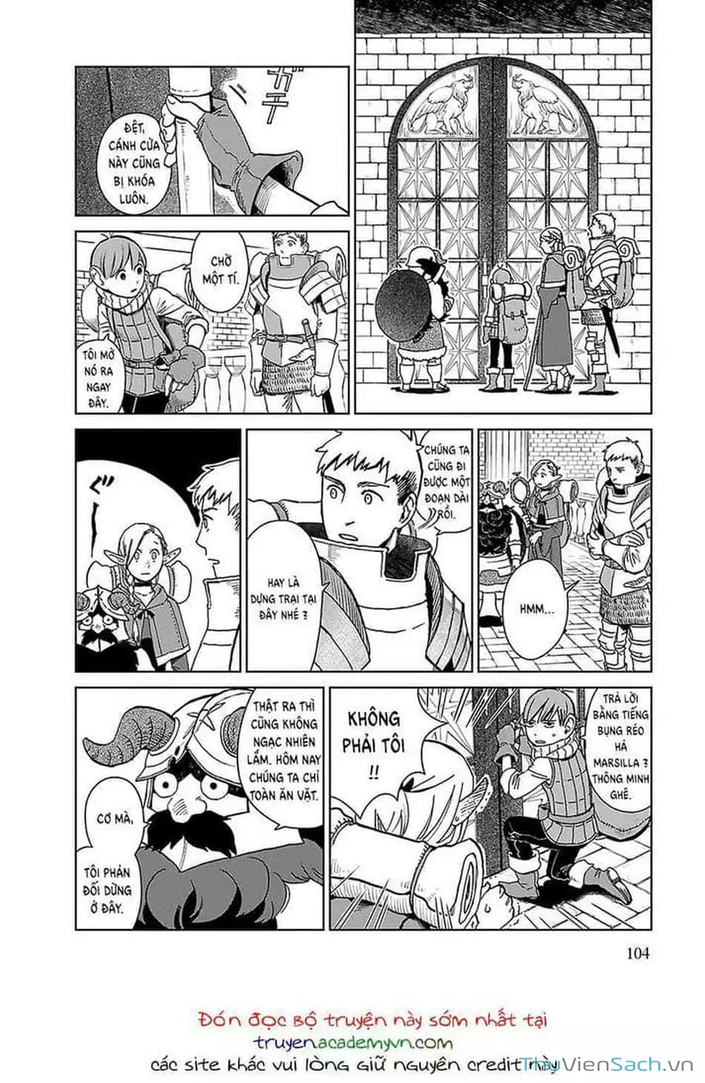 Truyện Tranh Mỹ Vị Hầm Ngục - Dungeon Meshi trang 4