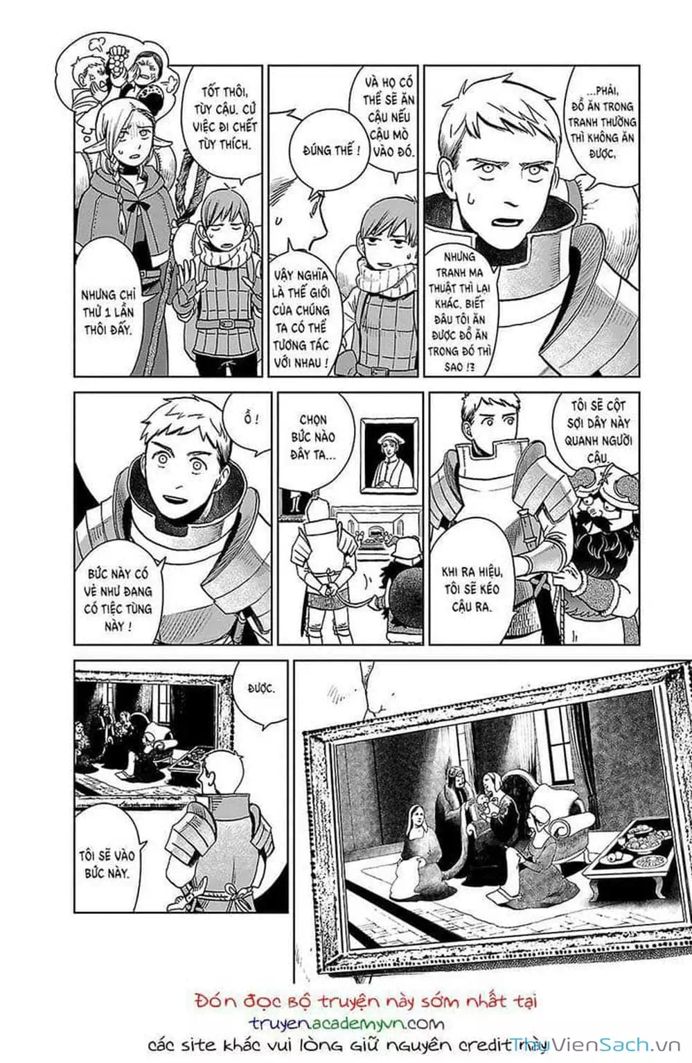 Truyện Tranh Mỹ Vị Hầm Ngục - Dungeon Meshi trang 4