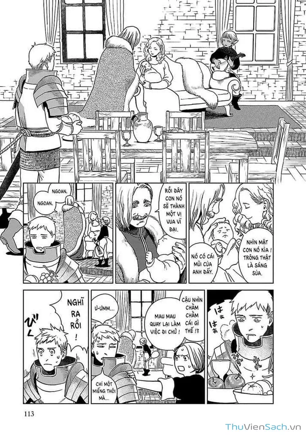 Truyện Tranh Mỹ Vị Hầm Ngục - Dungeon Meshi trang 4