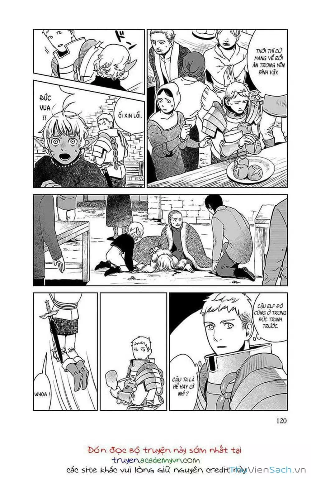 Truyện Tranh Mỹ Vị Hầm Ngục - Dungeon Meshi trang 4