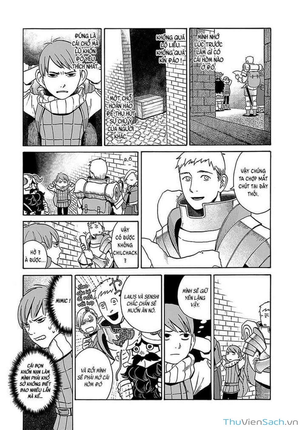 Truyện Tranh Mỹ Vị Hầm Ngục - Dungeon Meshi trang 4