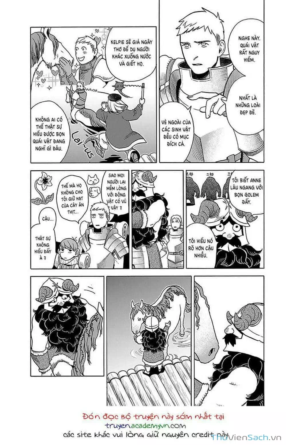 Truyện Tranh Mỹ Vị Hầm Ngục - Dungeon Meshi trang 4