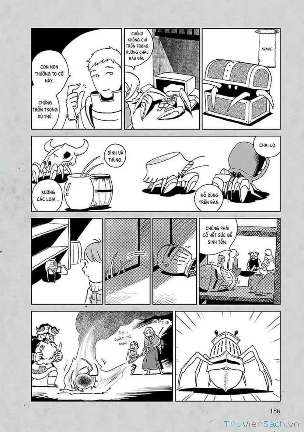 Truyện Tranh Mỹ Vị Hầm Ngục - Dungeon Meshi trang 4