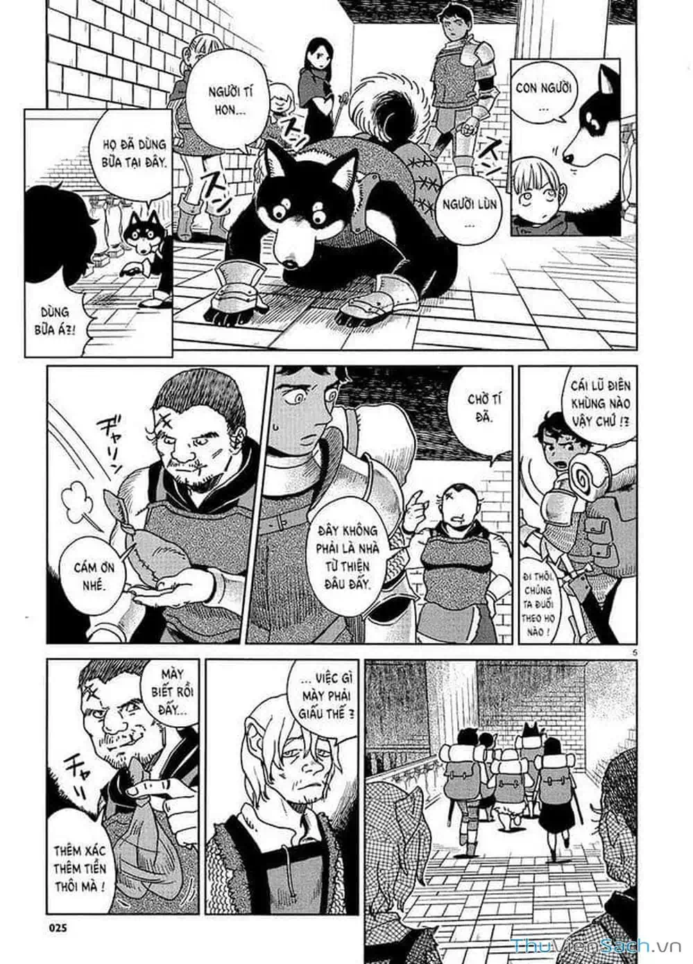 Truyện Tranh Mỹ Vị Hầm Ngục - Dungeon Meshi trang 4