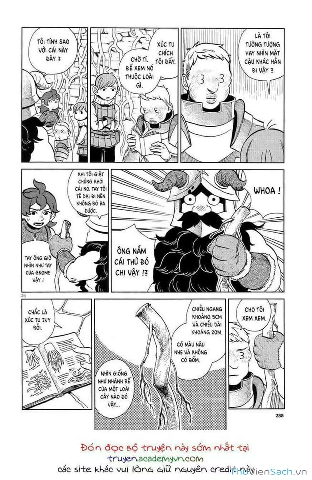 Truyện Tranh Mỹ Vị Hầm Ngục - Dungeon Meshi trang 4