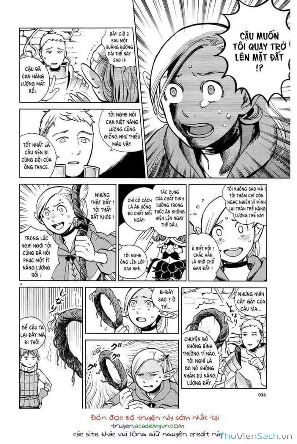 Truyện Tranh Mỹ Vị Hầm Ngục - Dungeon Meshi trang 4