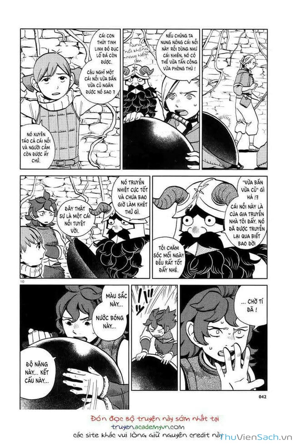 Truyện Tranh Mỹ Vị Hầm Ngục - Dungeon Meshi trang 4