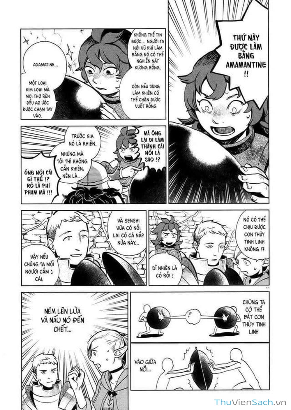 Truyện Tranh Mỹ Vị Hầm Ngục - Dungeon Meshi trang 4