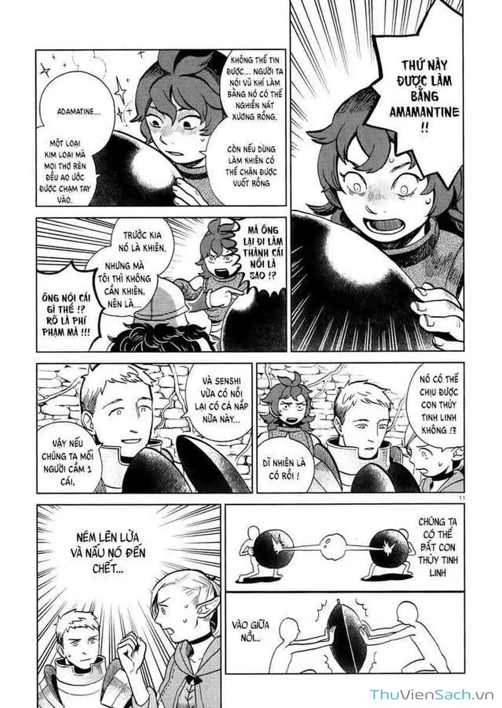 Truyện Tranh Mỹ Vị Hầm Ngục - Dungeon Meshi trang 4