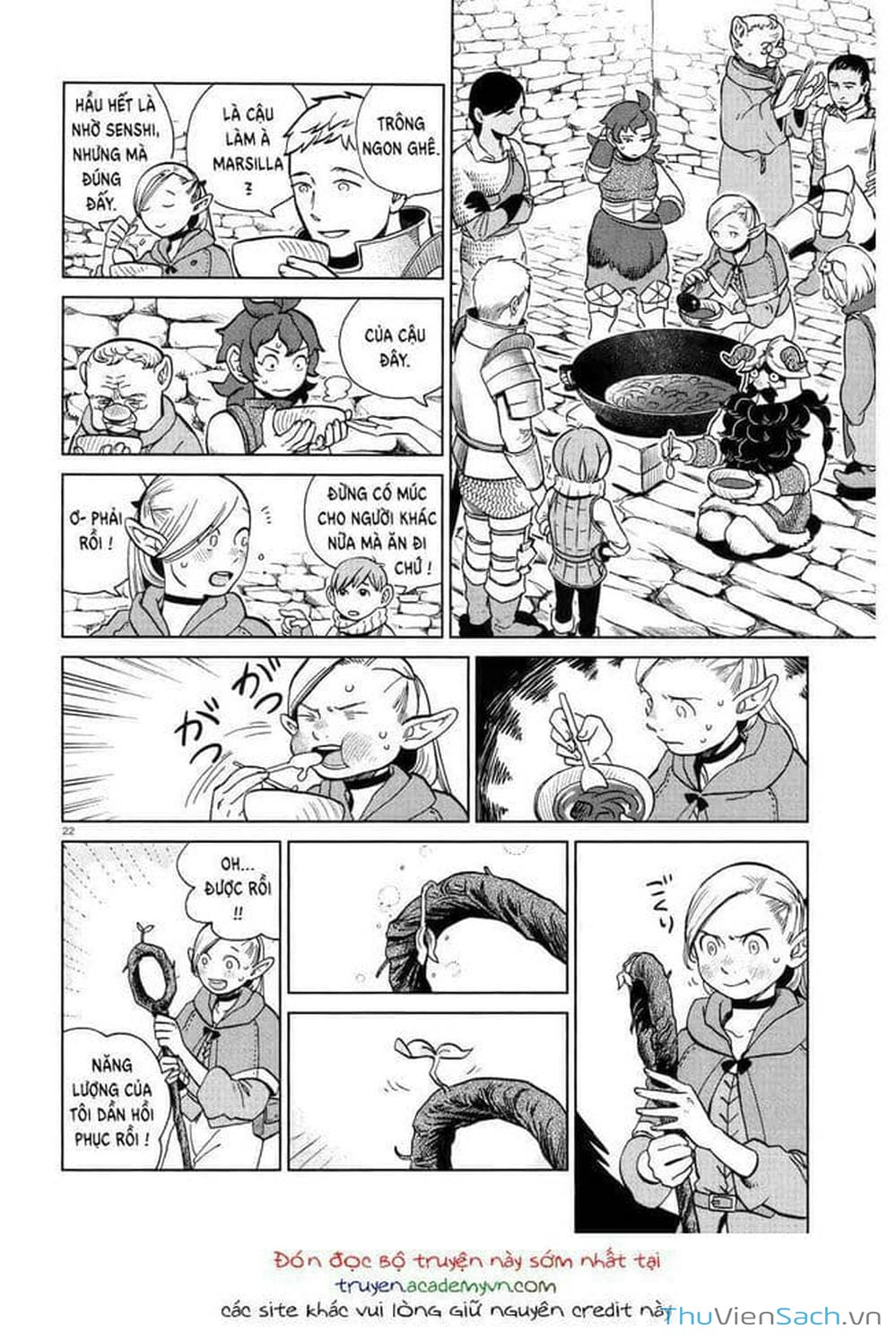 Truyện Tranh Mỹ Vị Hầm Ngục - Dungeon Meshi trang 540